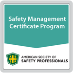 Safety Management Certificate Program Enrollment